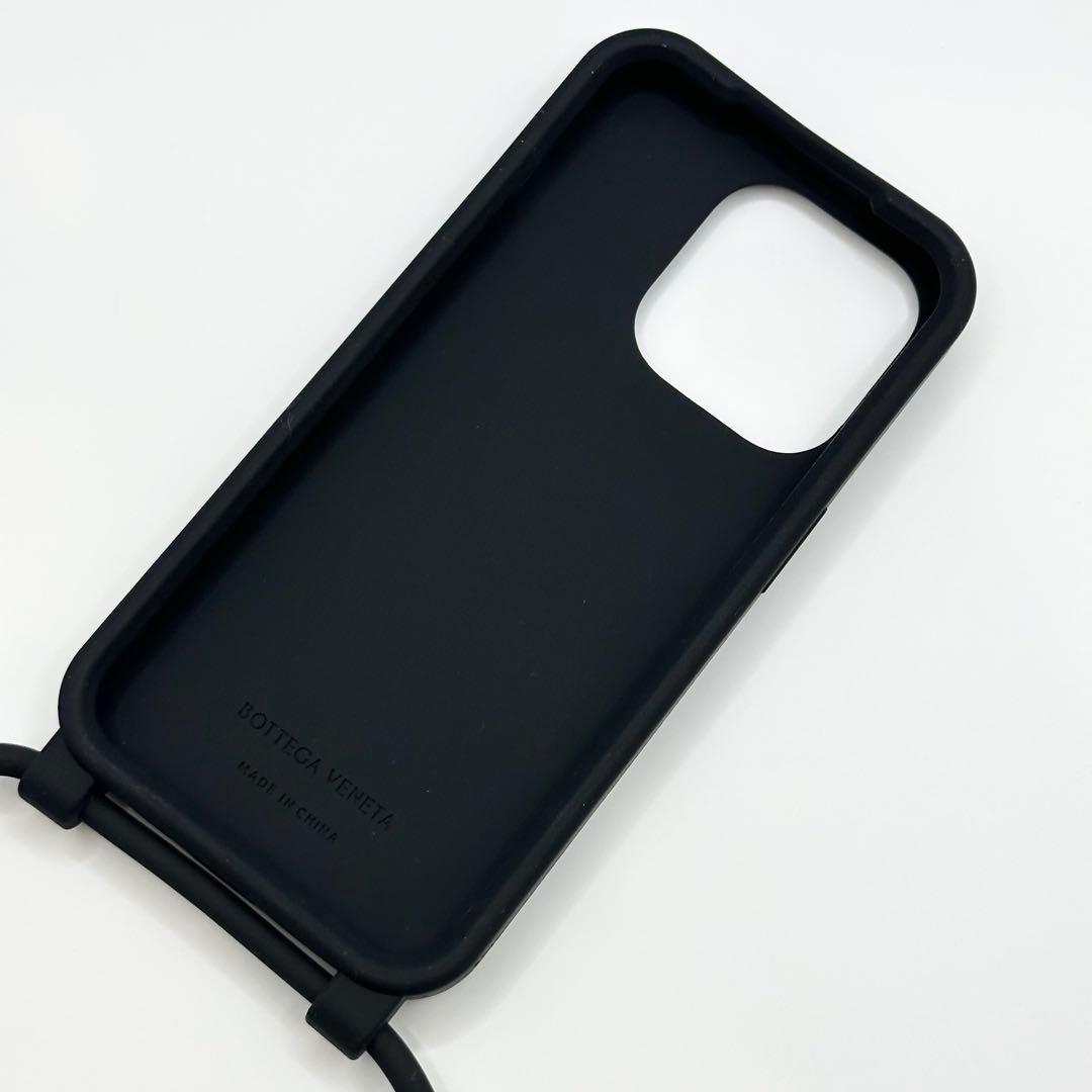 【新品未使用】BOTTEGA VENETA 　iPhoneケース14pro　紐付