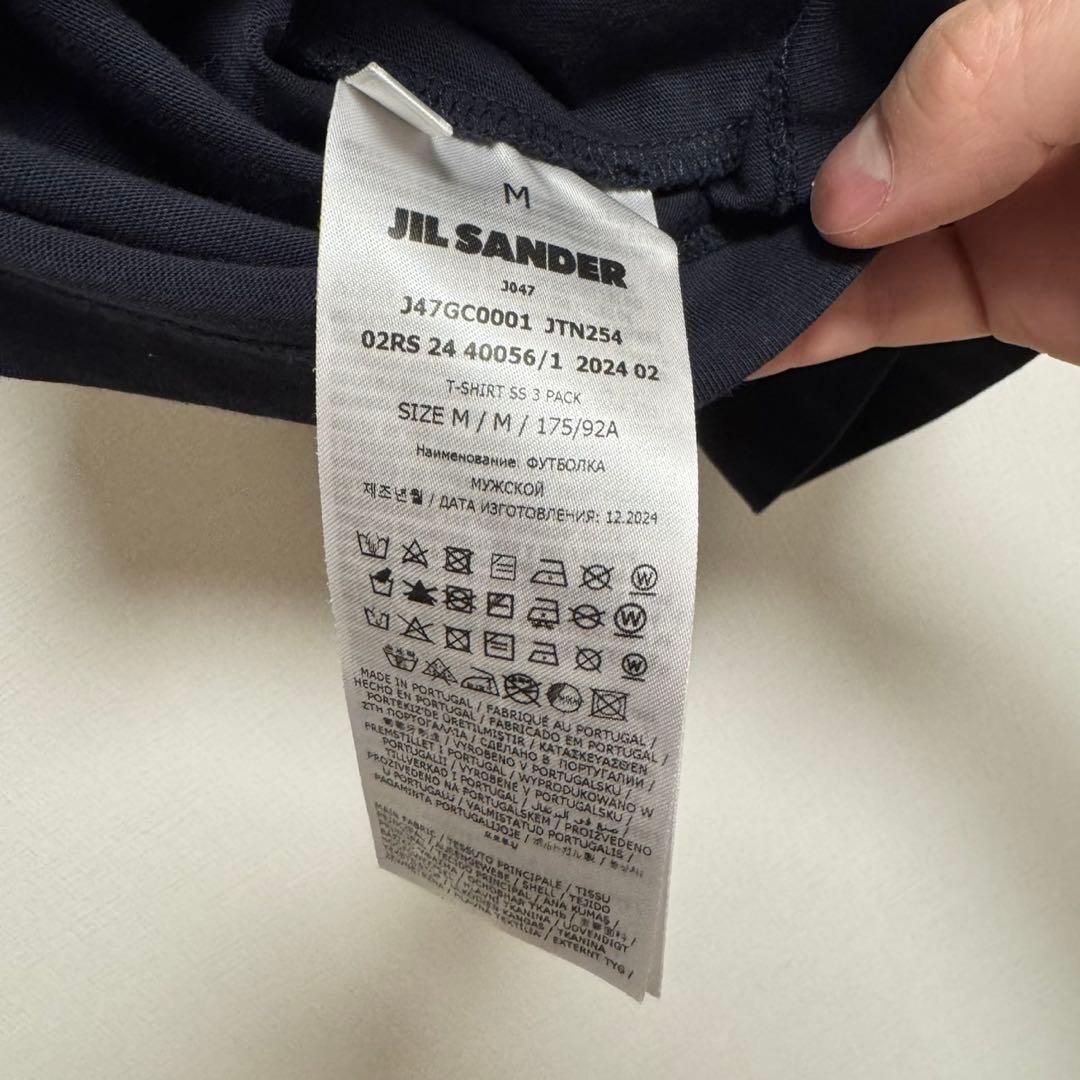 JIL SANDER ネイビー Tシャツ