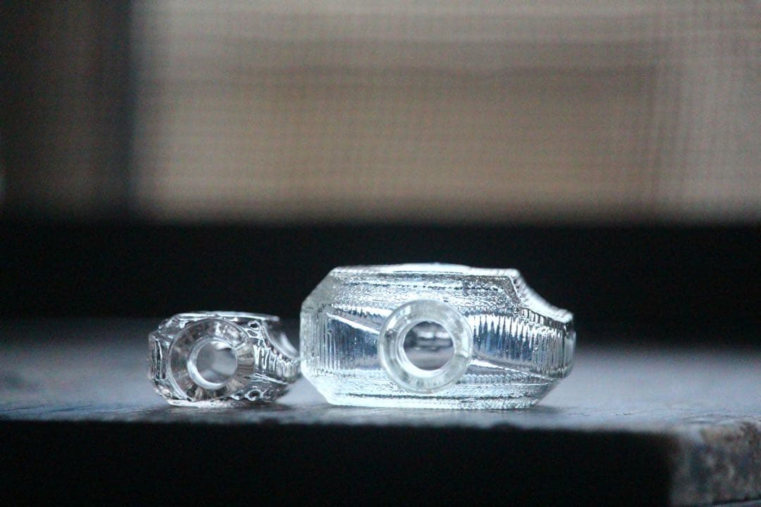 レトロ瓶 大小2本セット レア物