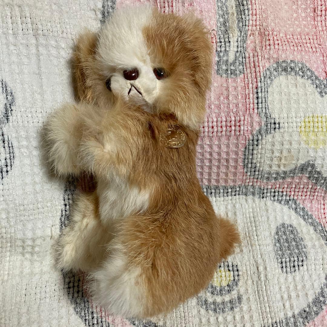 昭和レトロ　TOKYO FUR TOYS 犬　KOBAYASHI ぬいぐるみ