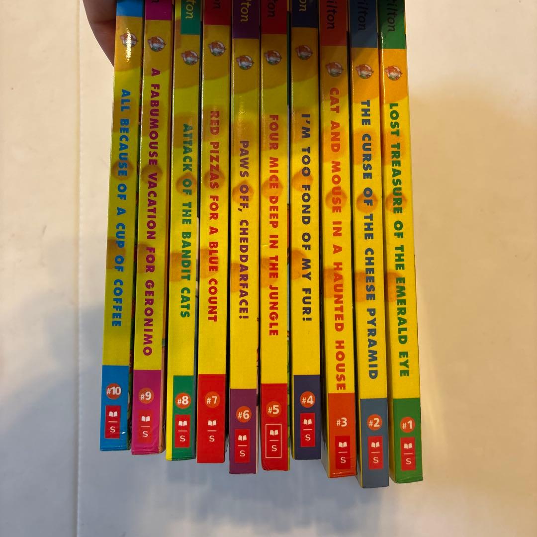 英語　絵本　洋書　児童書　geronimo stilton 多読　ジョロニモ