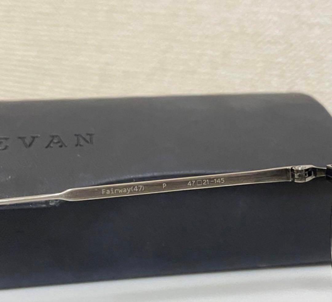 EYEVAN fairway 47 調光レンズ付　クリアレンズ　ケース付 赤西仁