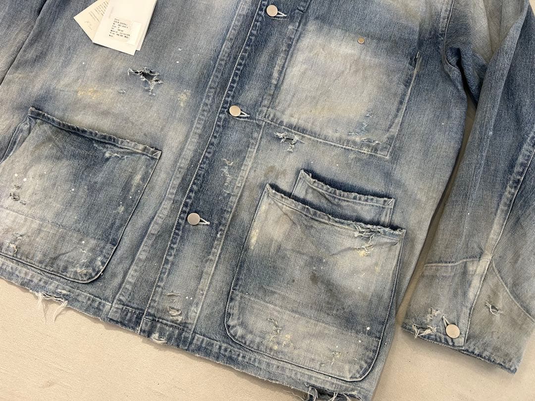 ジャケット・アウター 25SS ANCELLM DENIM COVERALL 3