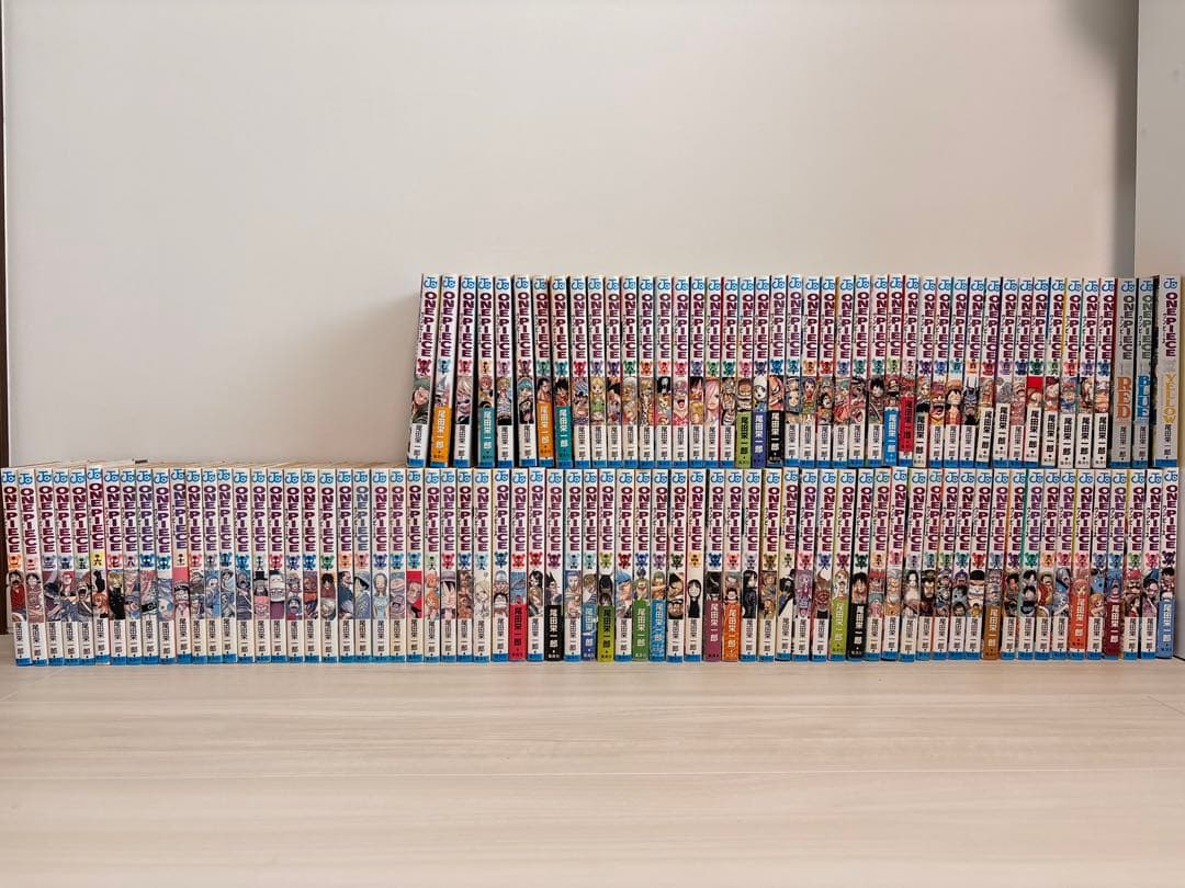 ONE PIECE 全巻初版 1巻〜109巻
