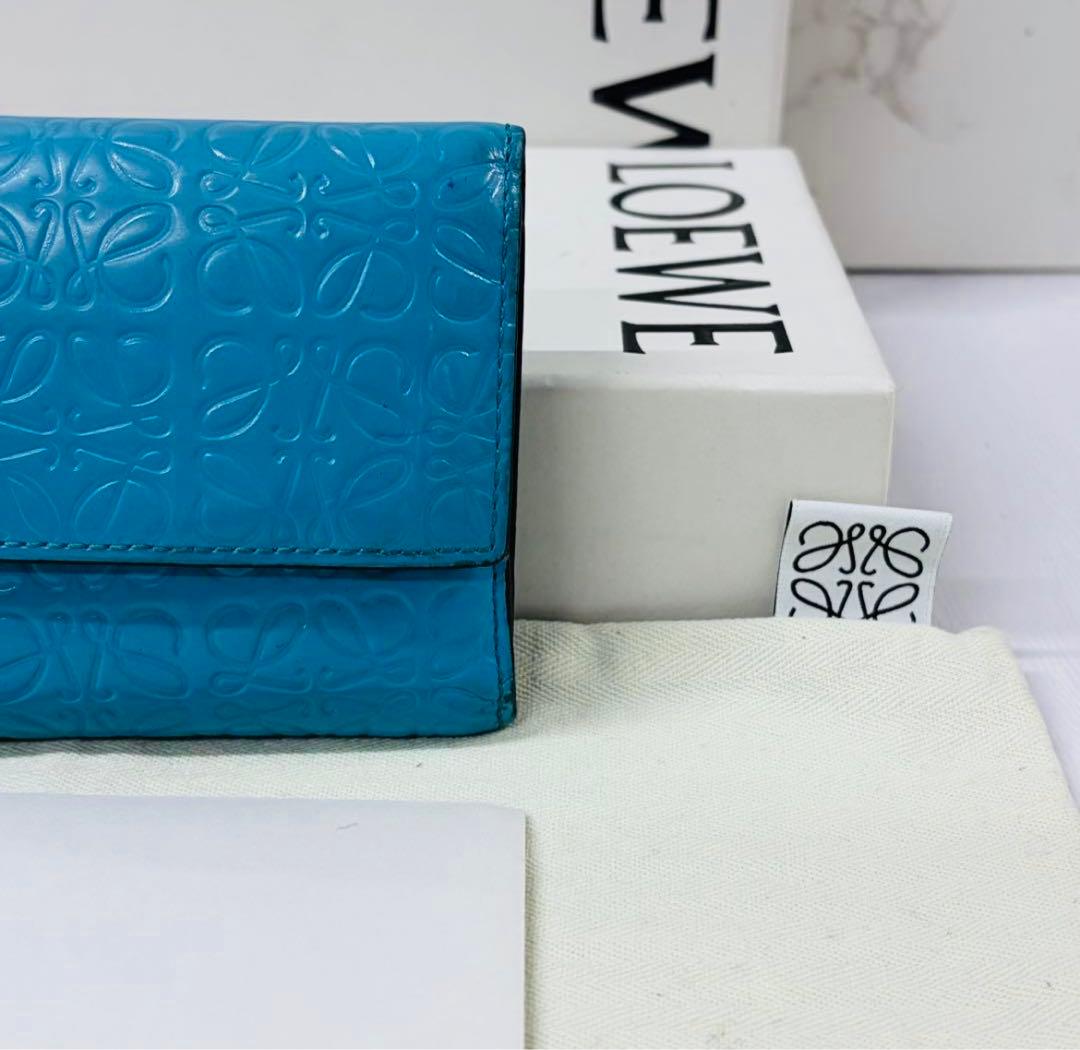 LOEWE【三つ折財布】
