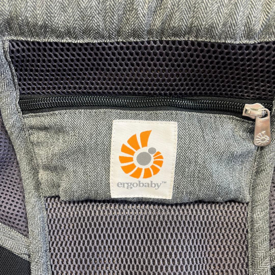 値下げ！ergobaby メッシュ抱っこ紐 グレー