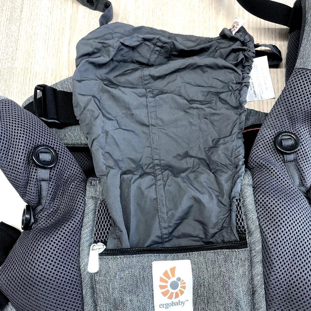 値下げ！ergobaby メッシュ抱っこ紐 グレー