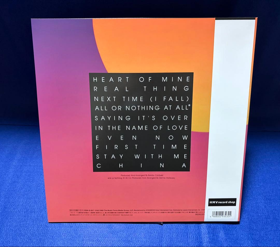 ボビー・コールドウェル　ハート・オブ・マイン　LP 【2023年発売】帯付き