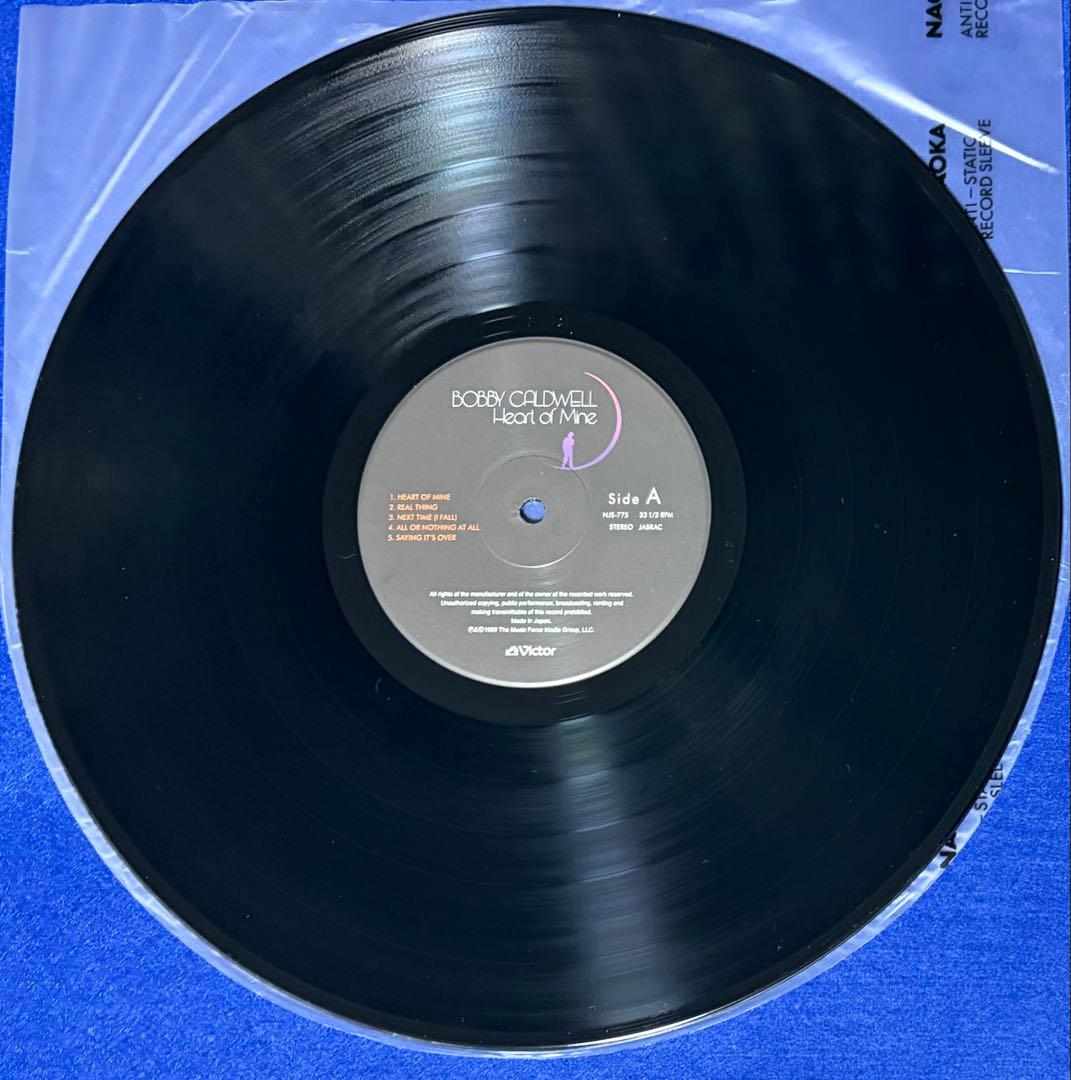 ボビー・コールドウェル　ハート・オブ・マイン　LP 【2023年発売】帯付き