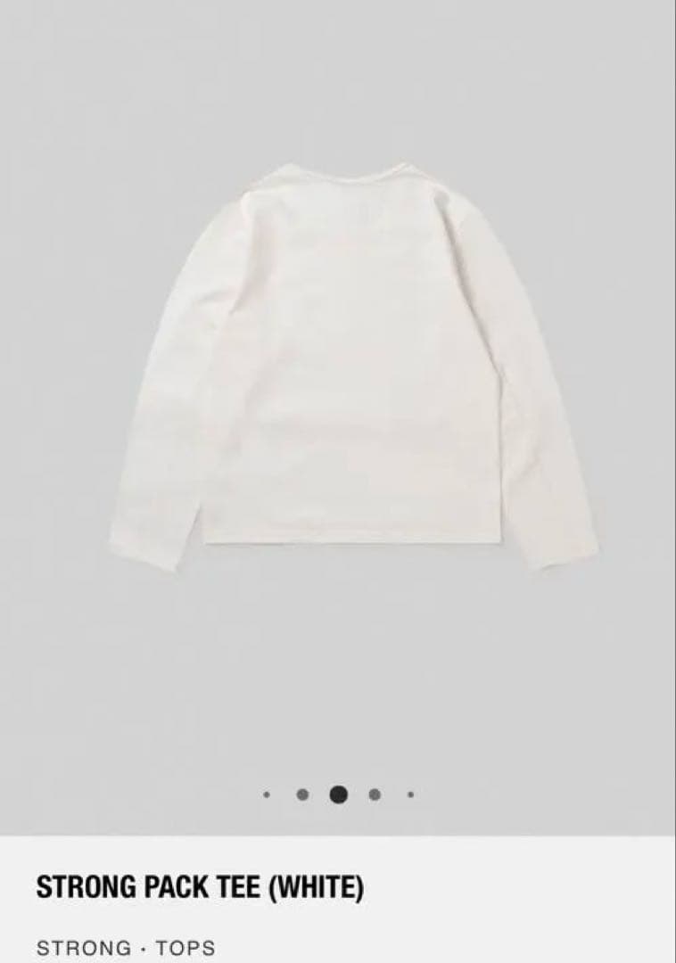 トップス STRONG PACK TEE (WHITE)
