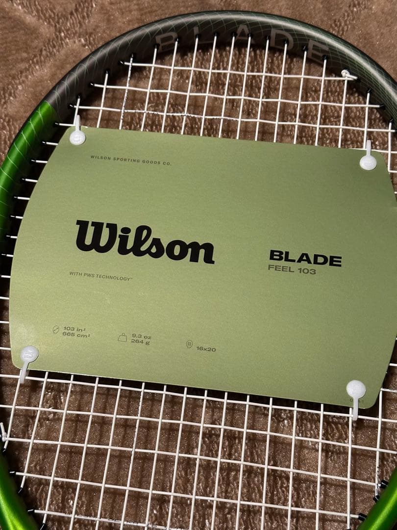 Wilson Blade Feel 103 テニスラケット G2