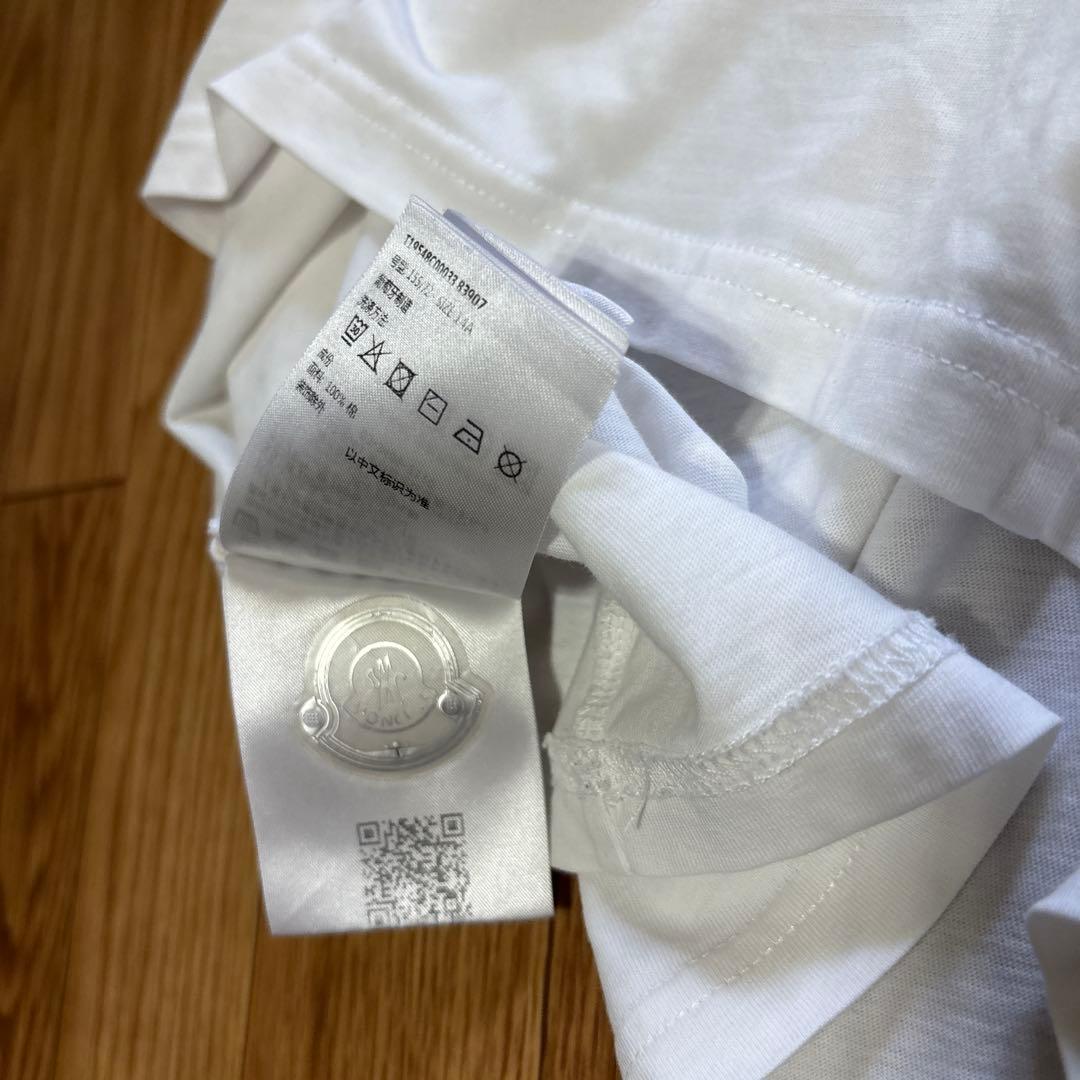 MONCLER モンクレール白 Tシャツ