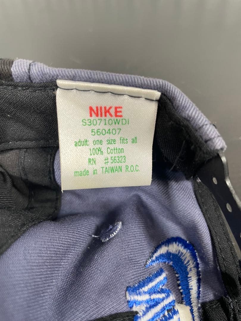 【used】NIKE JODAN キャップ ブラック フェード ヴィンテージ