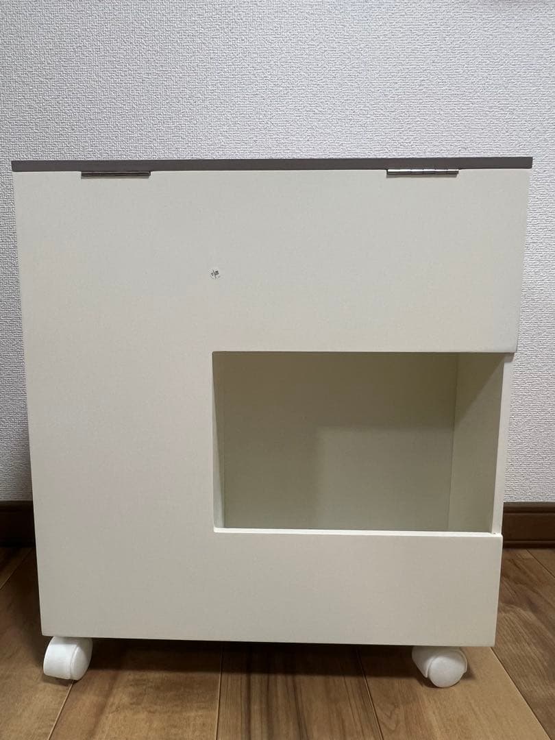 ホワイトドレッサー 鏡付き 大容量収納