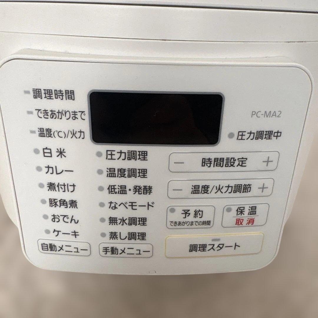 電気圧力鍋 PC-MA2 レシピブック付き、IRISOHYAMA