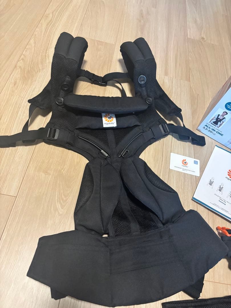 美品★正規品 エルゴベビー エルゴ オムニ 360 抱っこ紐 ブラック