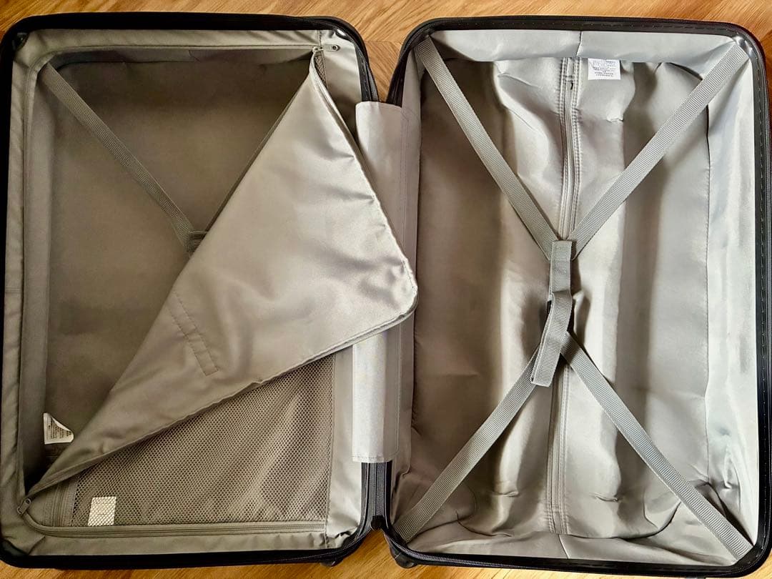 無印良品 MUJI 赤 キャリーケース 60L 33L