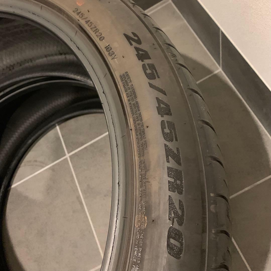 245/45ZR20ダンロップeスポーツマックス　送料込み2本