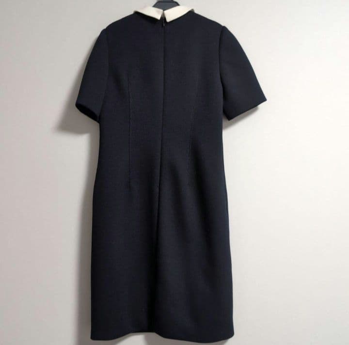 【美品】セルフォード　半袖ひざ丈ワンピース
