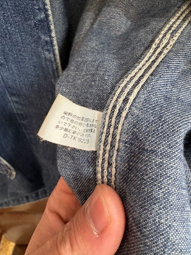 Lee 91J 復刻 ダークブルー カバーオール