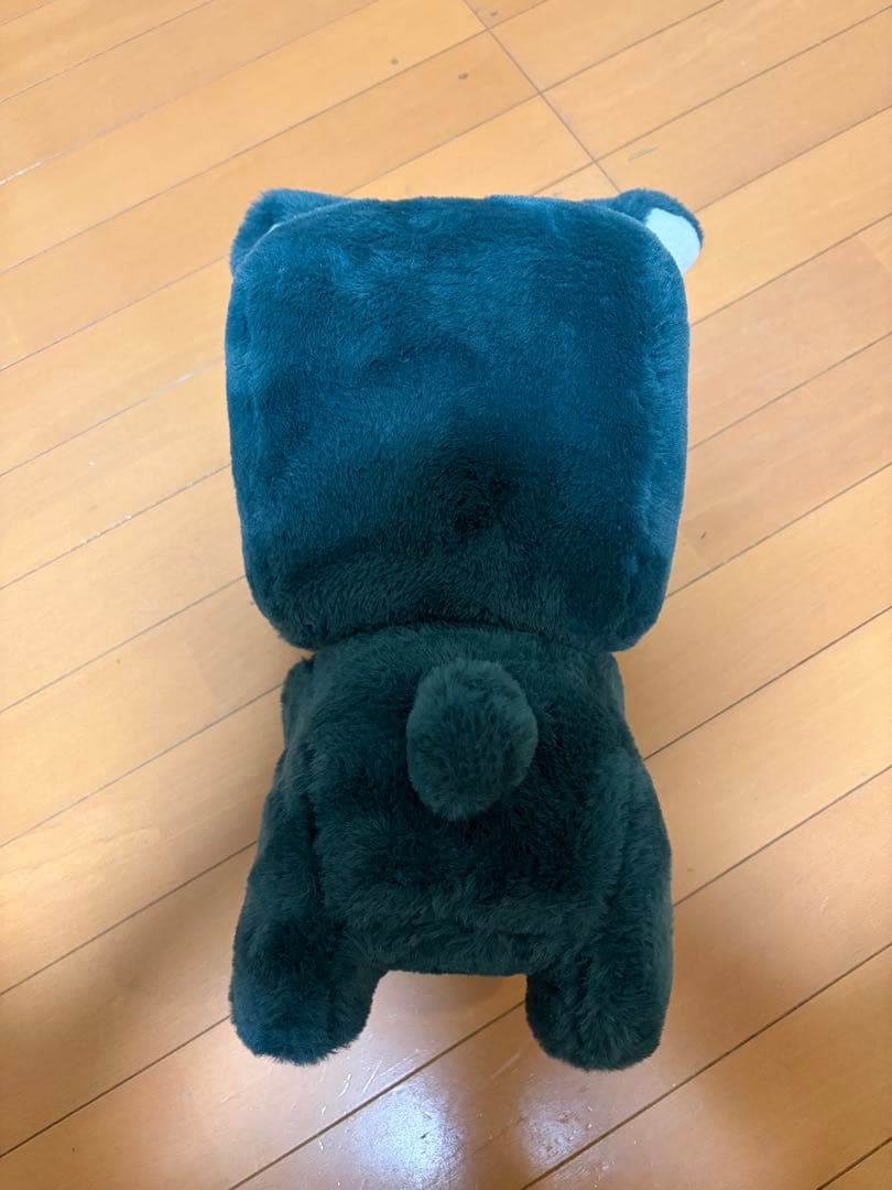 三菱自動車 デリカミニ 特大 デリ丸 BIG ぬいぐるみ 緑色 非売品