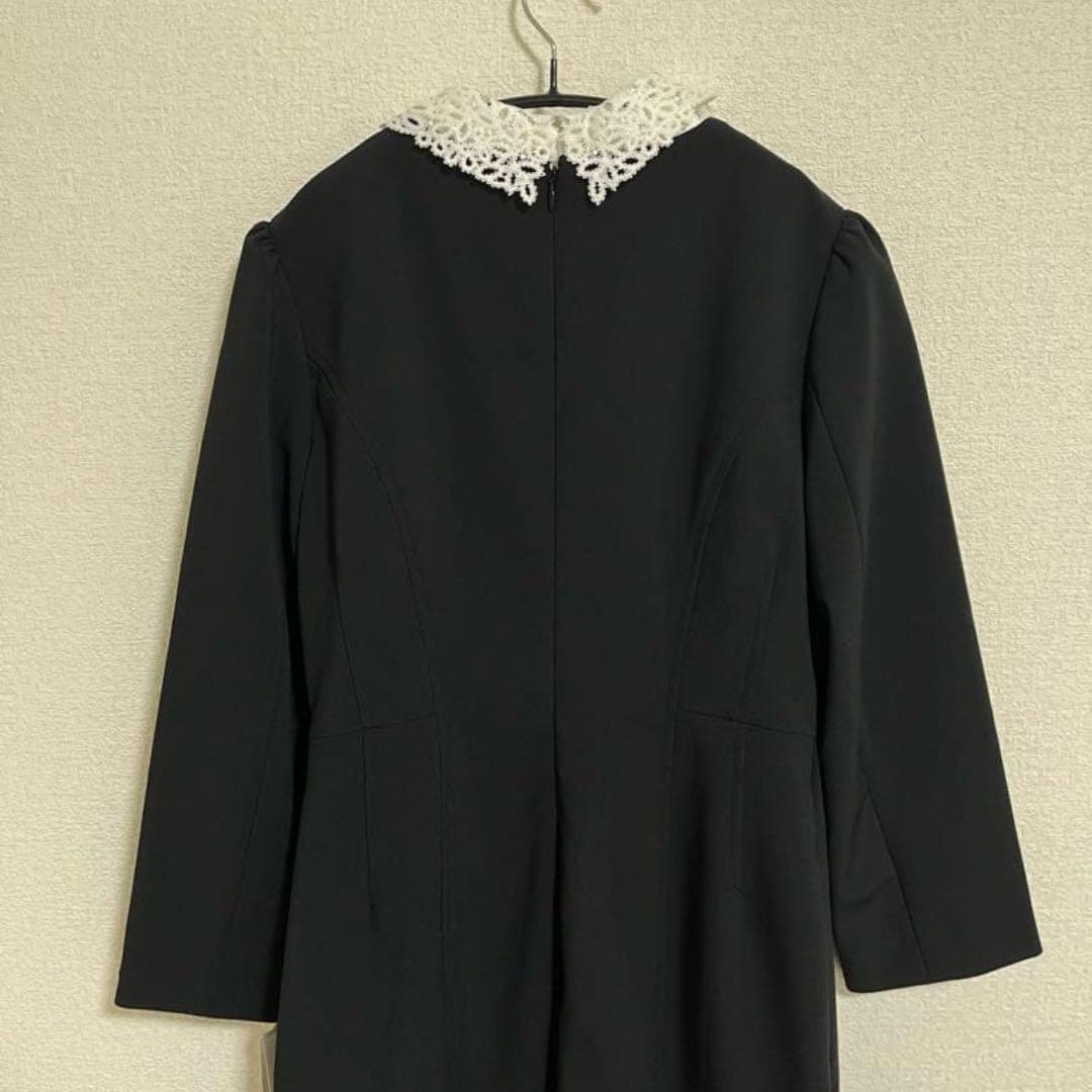 ⭐️CELFORD⭐️【新品】入学式　エンブロイダリーレースカラータイトワンピース