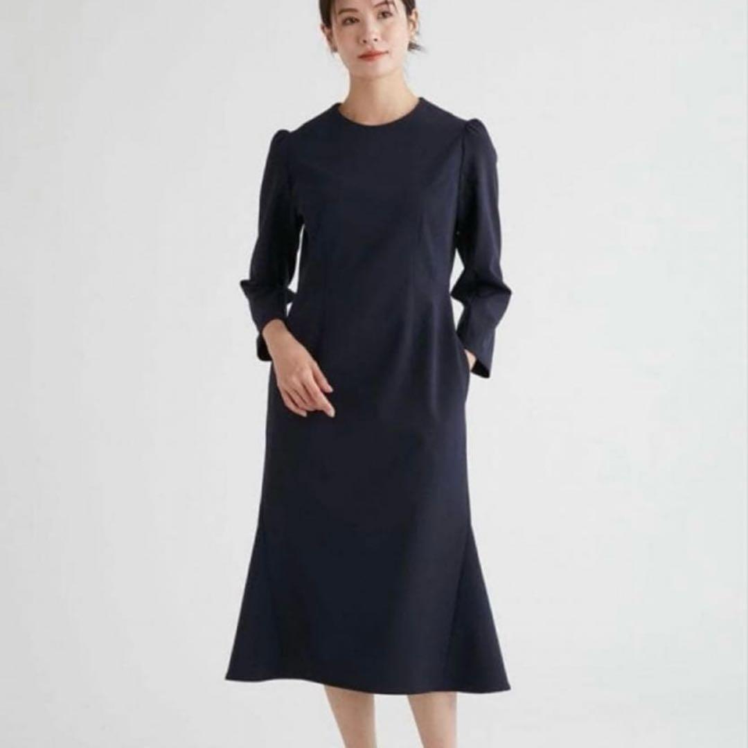 ⭐️CELFORD⭐️【新品】入学式　エンブロイダリーレースカラータイトワンピース