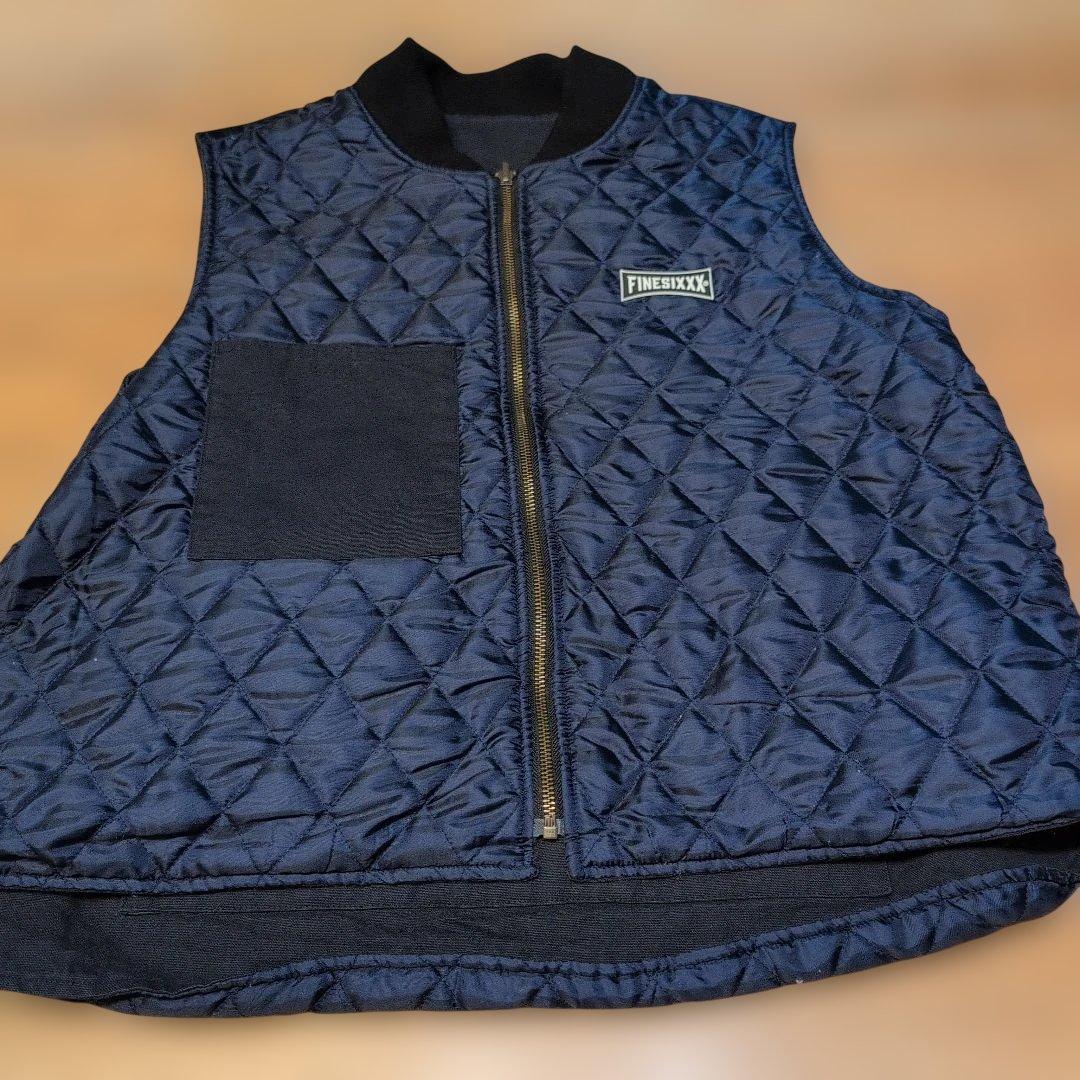 トップス FINESIXXX OVAL LOGO DUCK VEST