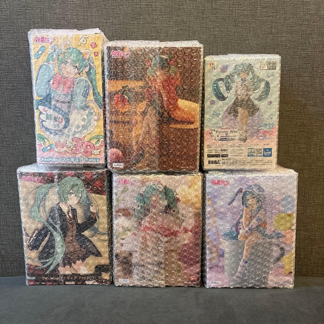 【新品・未開封】 初音ミク 大人気プライズ 6点セット