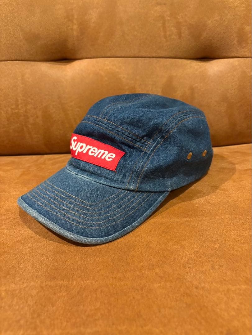 帽子 Supreme denim cap