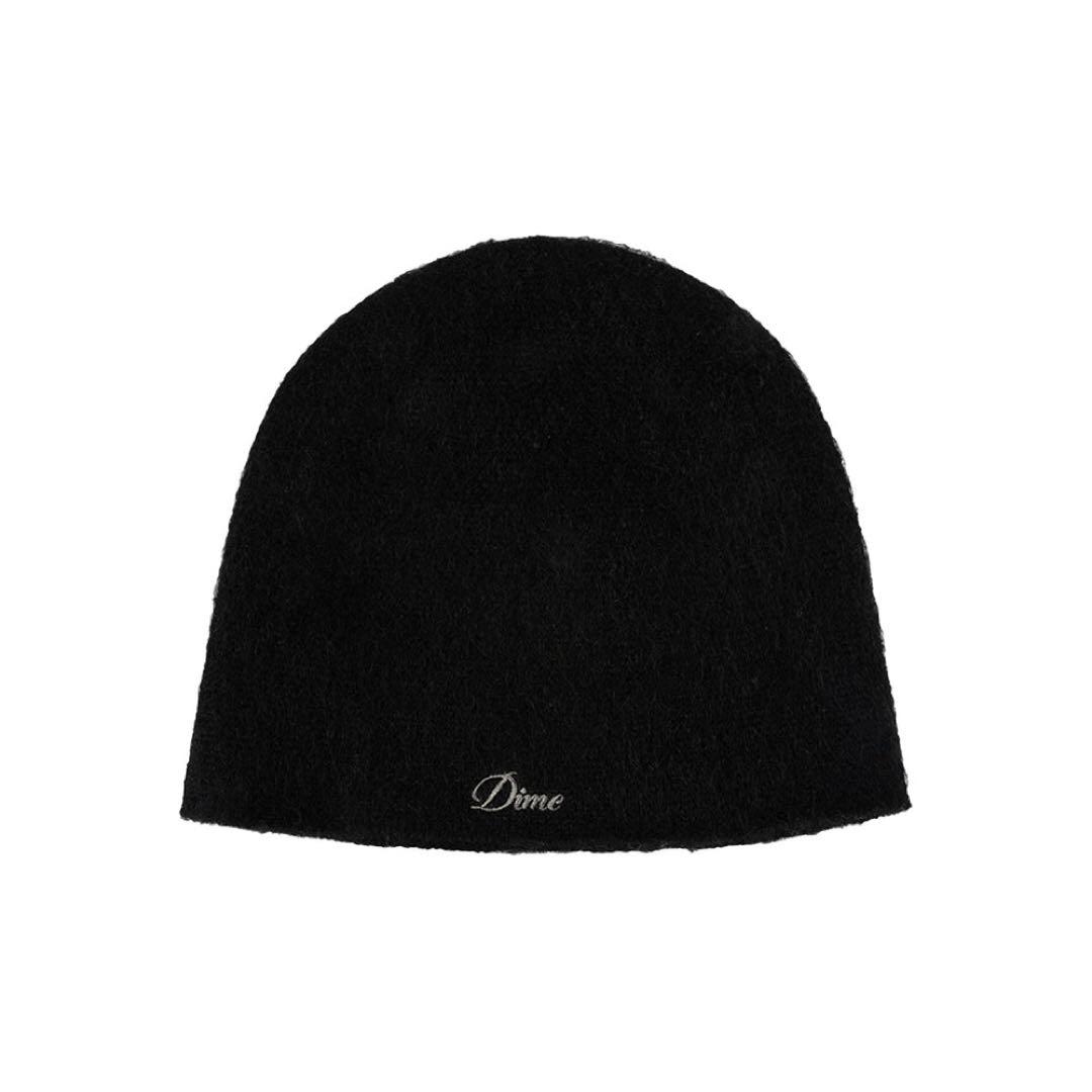 Dime ビーニー　ニット帽　モヘア　black