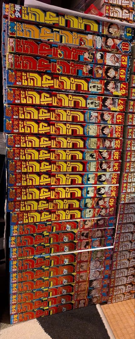 入手困難、必見ワンピース少年ジャンプ999〜1176話 177話分全付録未開封付