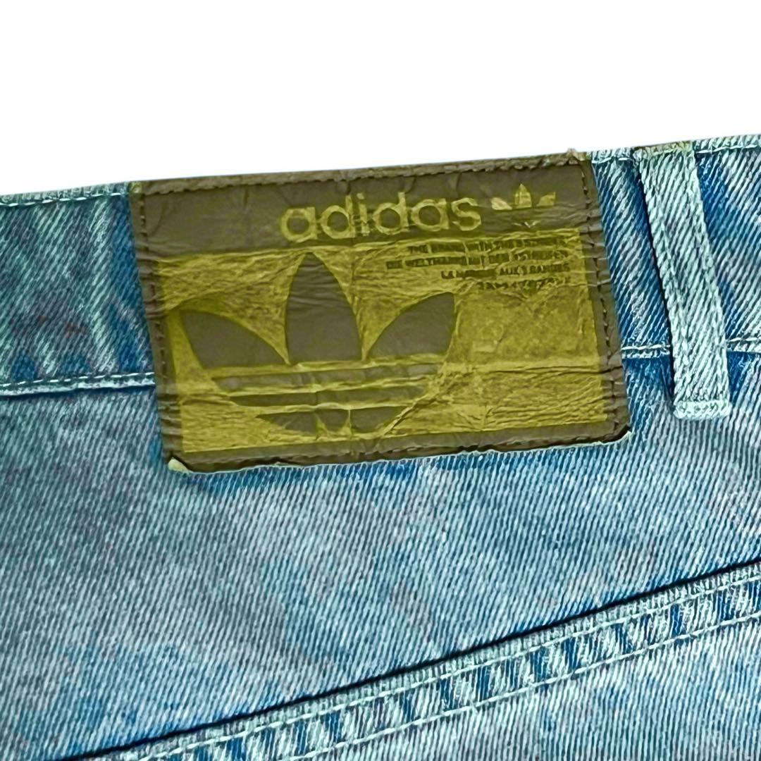 adidas original アディダス デニム ラインストーン 新品 XXL