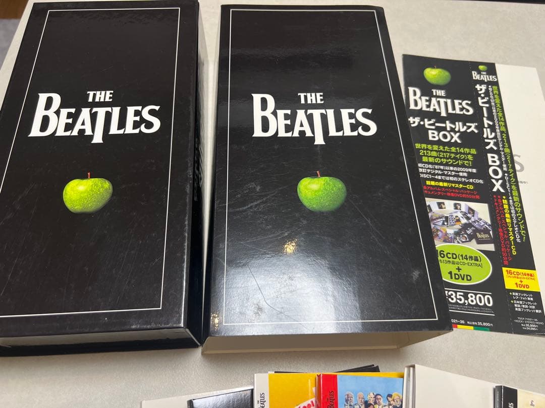 The BEATLES BOX CD DVD セット