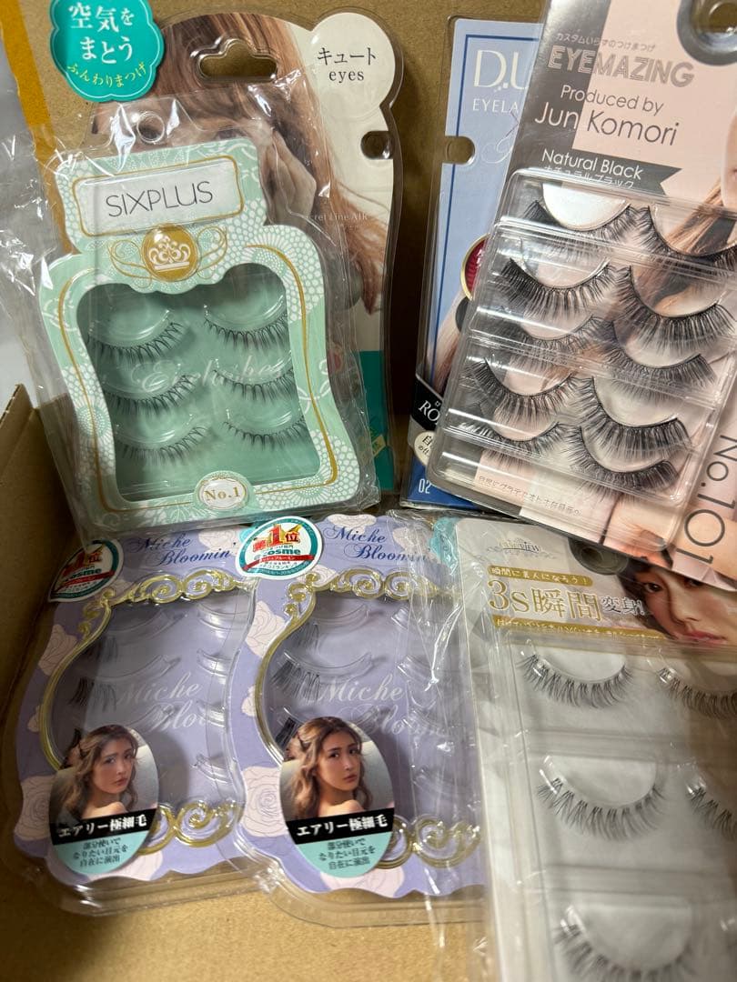 最終値下！新品！つけまつ毛【大特価】7点セット人気ブランドのみ大容量②