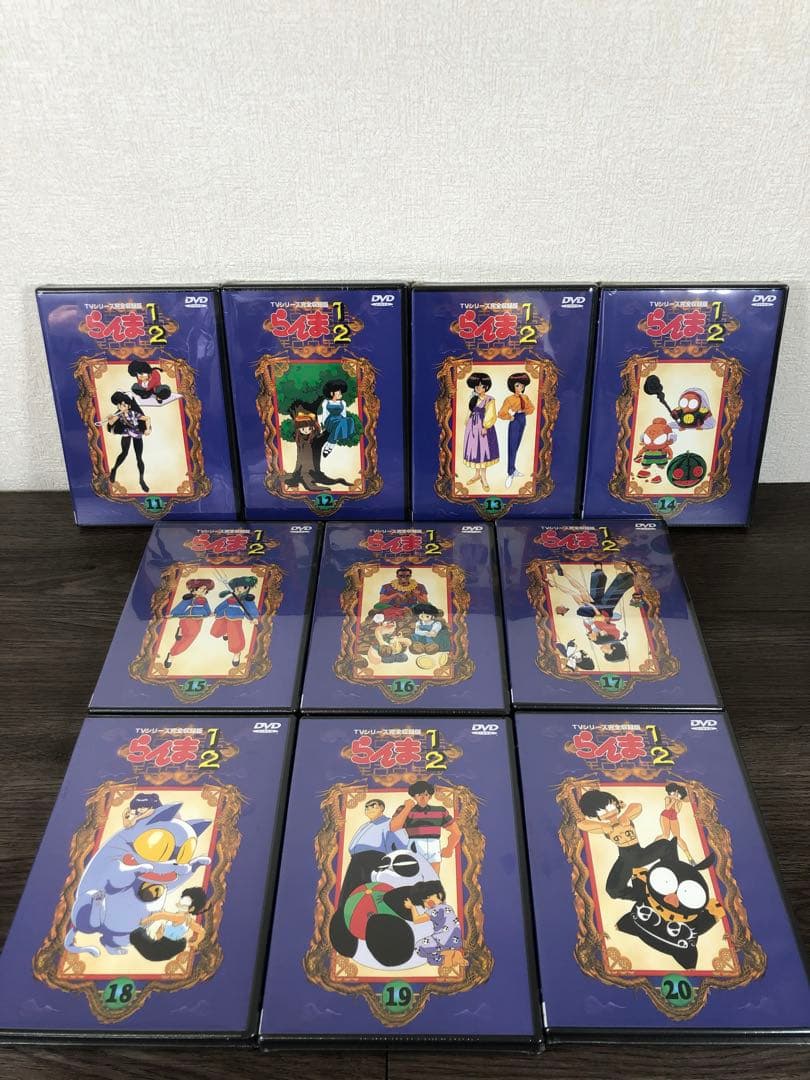 【未開封】らんま1/2 TVシリーズ 全40巻プラス総集編DVD-BOX セル画
