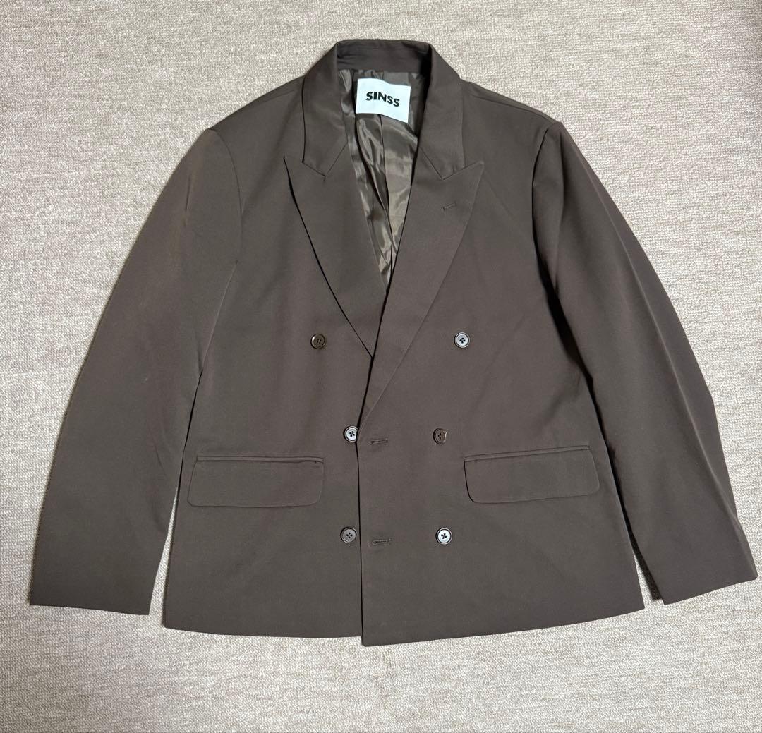 【完売品】SINSS Double tailored jacket