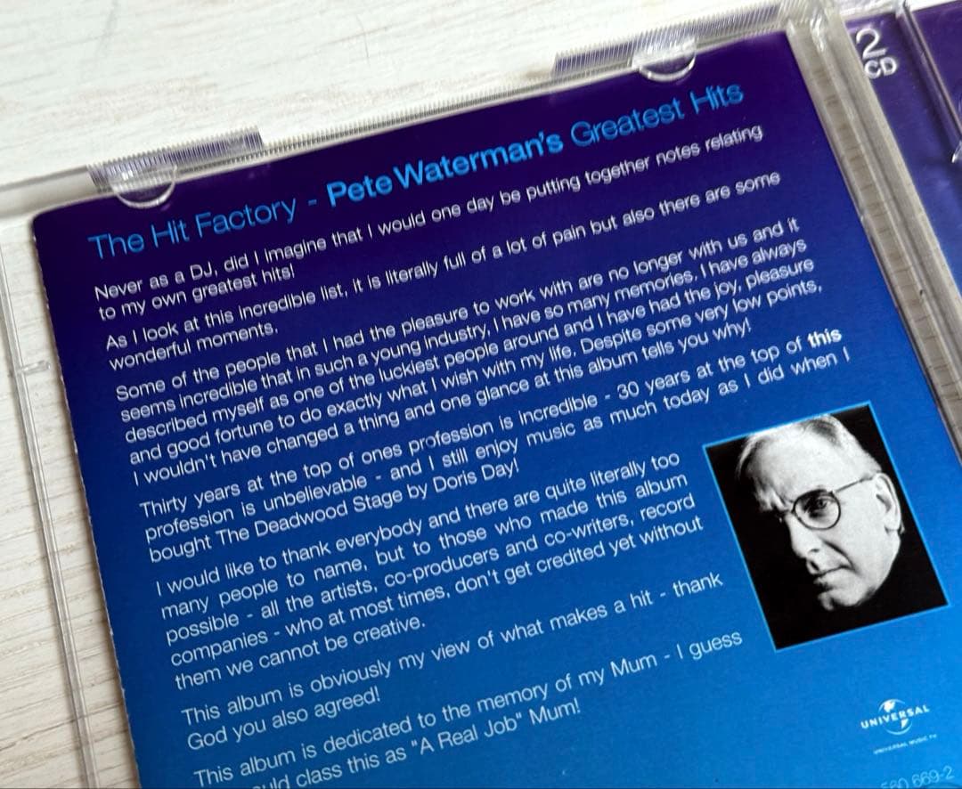 PETE WATERMAN 『HIT FACTORY／GREATEST HIT』