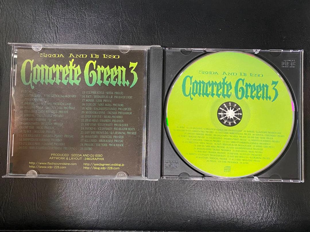 CONCRETE GREEN 3 ／SEEDA DJ ISSO NORIKIYO