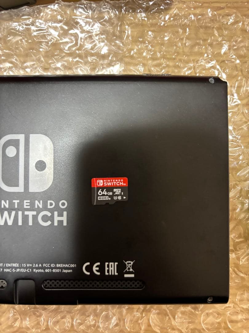Nintendo Switch 本体 グレー、SDカード、ケース等付属品付き