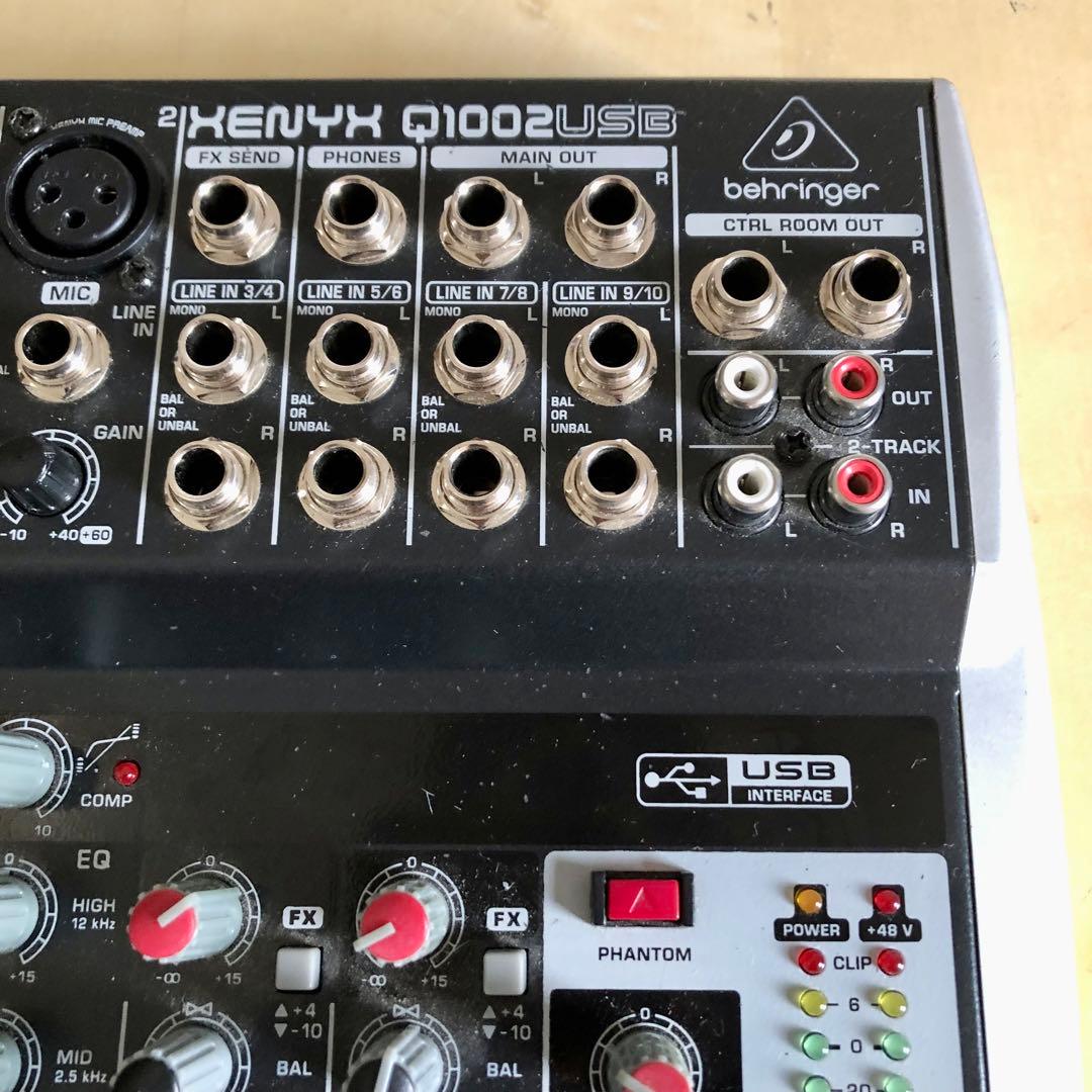 Behringer ベリンガー XENYX Q1002USB アナログミキサー