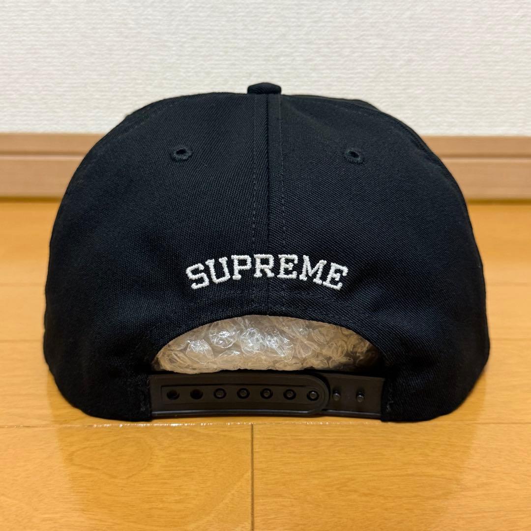 ほぼ新品 Supreme Underline 5-Panel ブラック 20ss