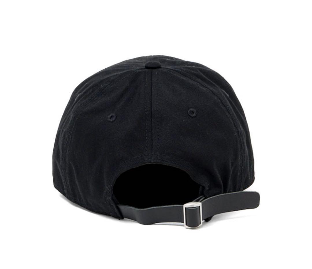 LASTMAN CAP ラストマンロゴ キャップ 帽子 BLACK ブラック