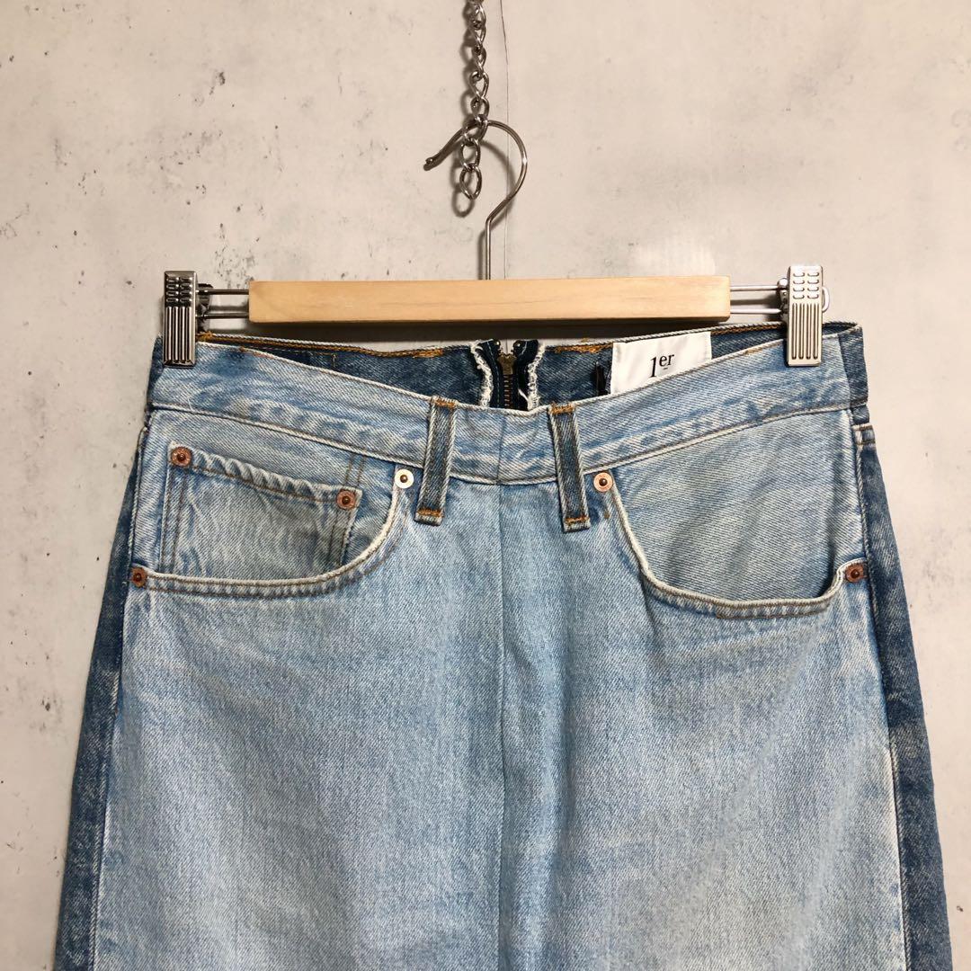 1er Arrondissement × リーバイス リメイクデニムスカート