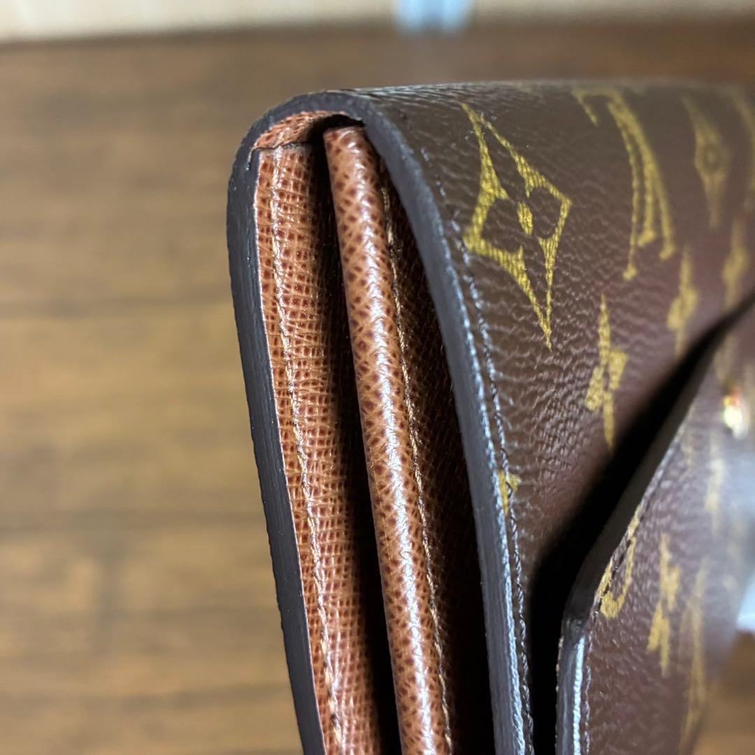 【美品】LOUIS VUITTON 長財布 ポルトフォイユ サラ モノグラム