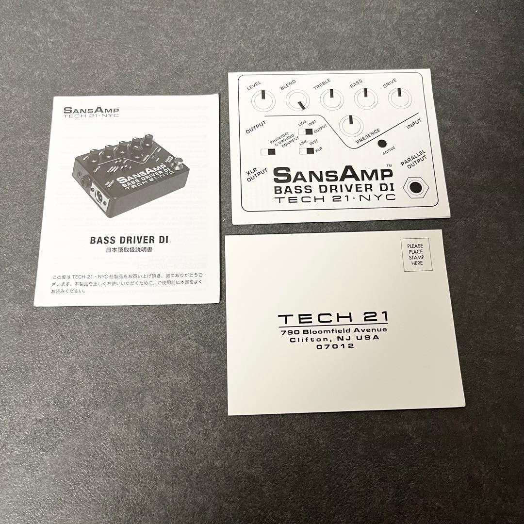 ★超レア! 最初期★ TEAC21 SANSAMP BASS D DI