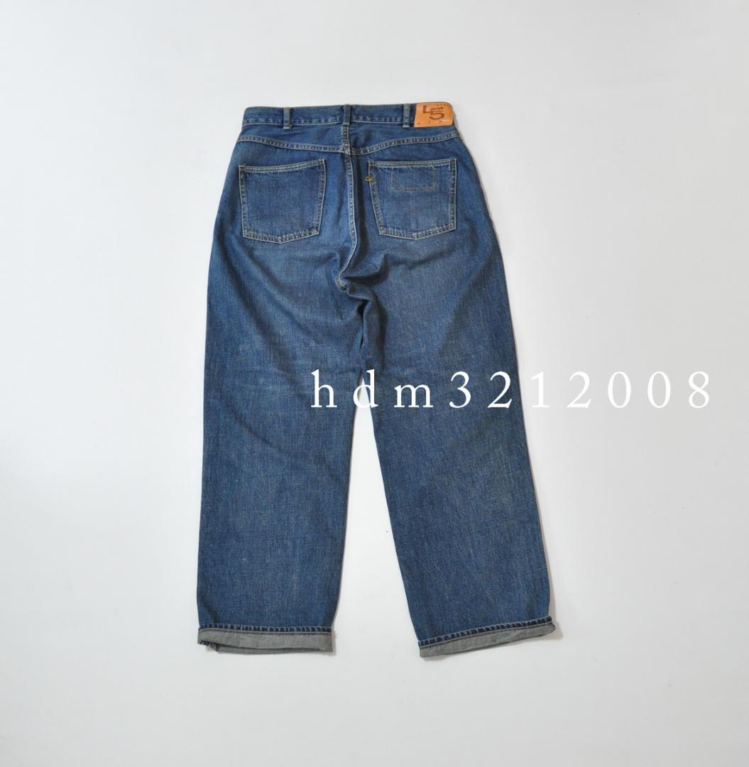 45R ライ麦デニムのシャルロット5 加工 焦
