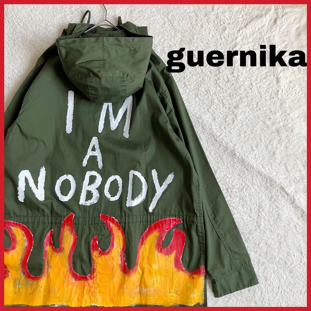 タグ付き 新品 guernika ハンドペイント モッズコート
