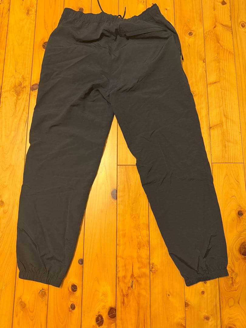 ennoy エンノイ シャカシャカ パンツ Mサイズ　トリプルブラック