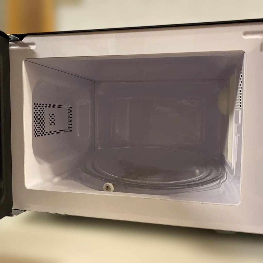 極美品COMFEE 電子レンジ 17Lブラック 2025年　CF-AM202